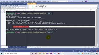 ignoring a un-tracked and tracked file local changes in Git