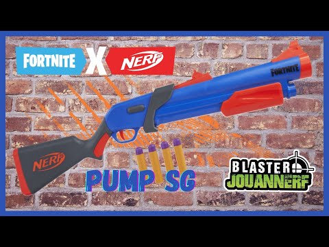 REVUE] NERF FORTNITE PUMP SG. Le Pompe shoot gun ?! En Français fr. 