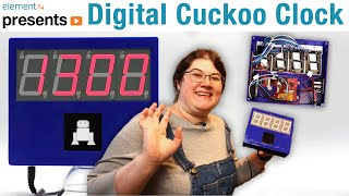 Building My Dream Digital Clock: DIY 7 Segment Display with a Cute Robot Twist