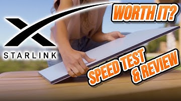 Starlink Speed Test & Review!  Is it Worth it?  