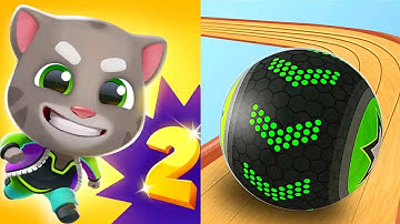 Talking Tom Gold Run2 Vs Going Balls SpeedRun (139-141)