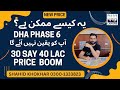 DHA Lahore Phase 6 New Price Update May 2026 | 5, 10 Marla & 1 Kanal Latest Rates