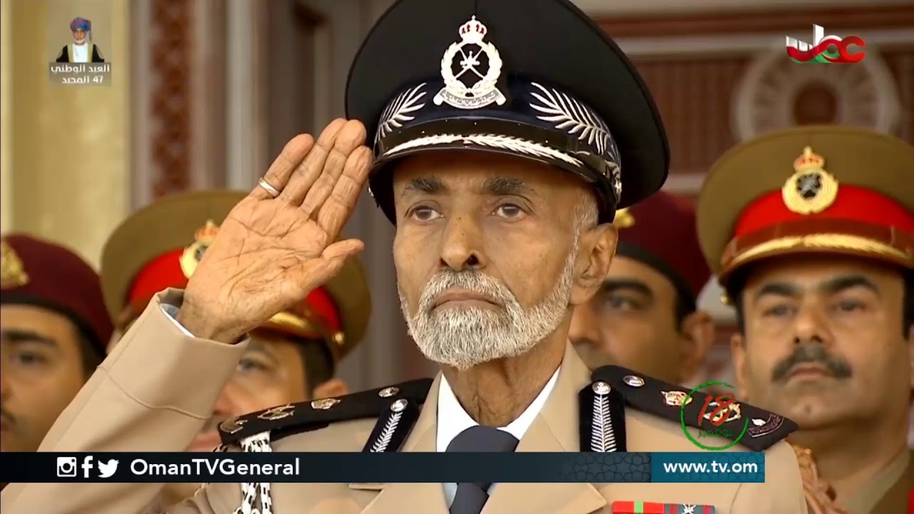 جلالة السلطان المعظم يشمل برعايته السّامية الاستعراض العسكريَّ بمناسبة #العيد_الوطني_47