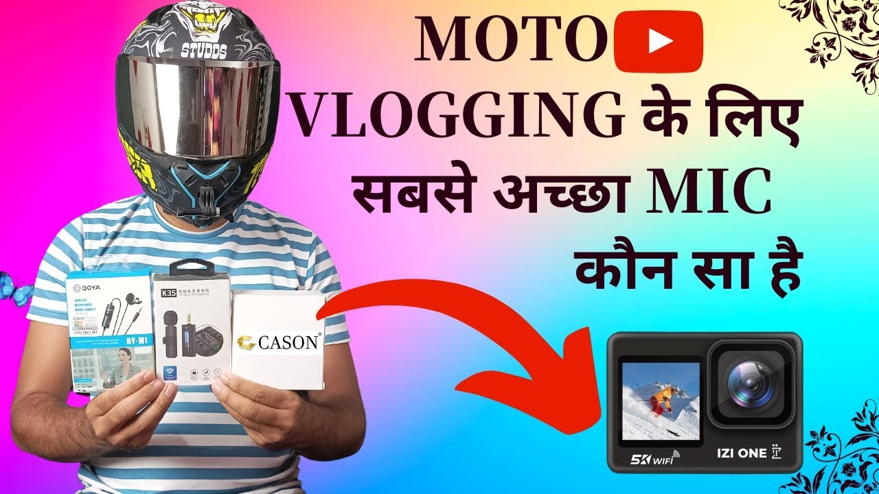 Best Mic For Moto Vlogging Mai Moto Vlogging Karte Time Konsa Mic Use