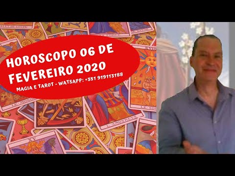 Vídeo: Horóscopo Para 6 De Fevereiro De 2020