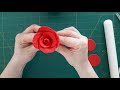 ★Şeker Hamurundan Gül Nasıl Yapılır?/How to Make Rose with Sugar Paste?★