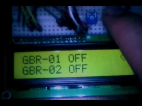 Arduino LCD Scroll Menu