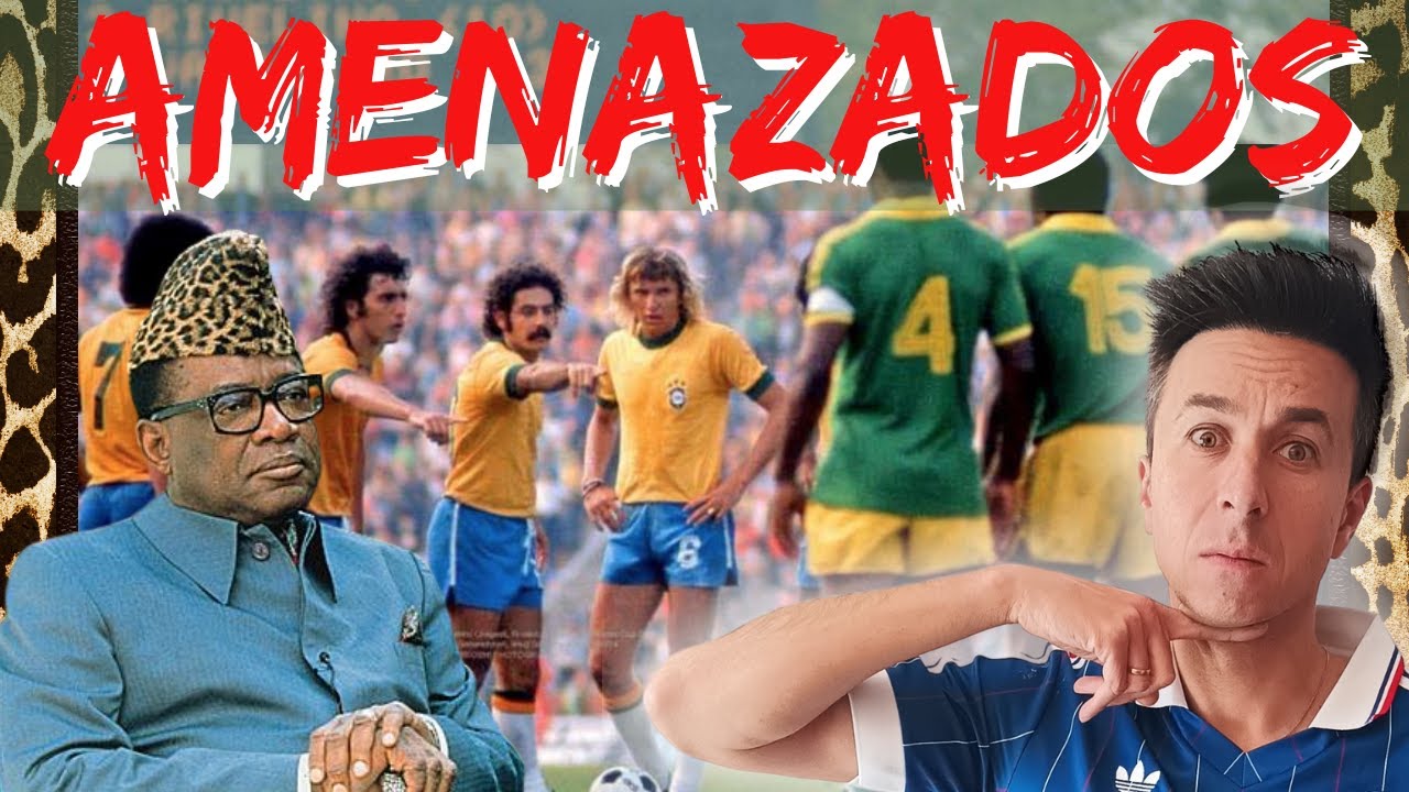 💥🐆 El INFIERNO de ZAIRE en ALEMANIA 74. 😨 La falta de ILUNGA contra Brasil y la amenaza de MOBUTU ☠️