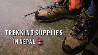 Trekking Supplies In Nepal?