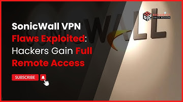SonicWall VPN Flaws Exploited: Hackers Gain Full Remote Access