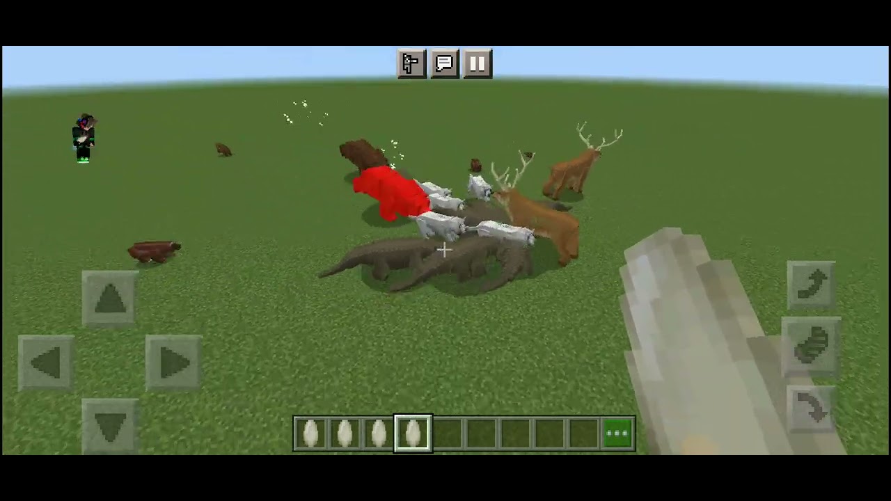 MBcreatures Animal Mod in Minecraft PE - YouTube