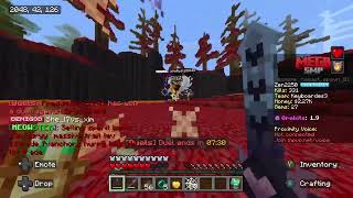 Trying out new heartsteal sword in mega SMP #fyp #megasmp #minecraft #subscribe screenshot 4