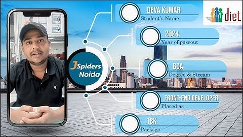 FRONT-END DEVELOPER || JSPIDERS NOIDA || PLACED STUDENT REVIEW