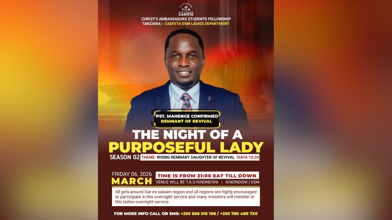 THE NIGHT OF A PURPOSEFUL LADY | CASFETA DSM | 6 MARCH 2026