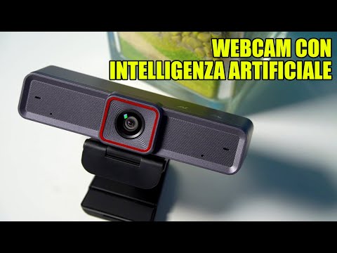 PROVO LA WEBCAM CON L'INTELLIGENZA ARTIFICIALE! - Angetube 4K Webcam 913