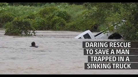 Weather Gone Viral: Truck Driver Rescue