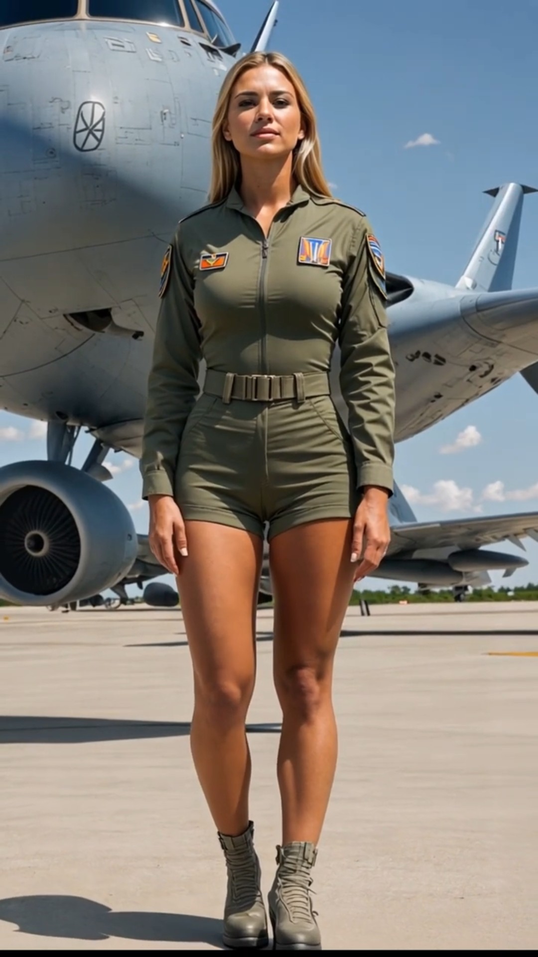 Pretty blonde Air Force ladies Vol.1 VIDEO SLIDESHOW #shorts #airforce NEW EDITIONS COLLECTION