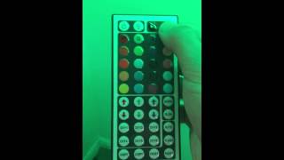 Fix/ reprogram 44 key LED light strip Remote controller outputs