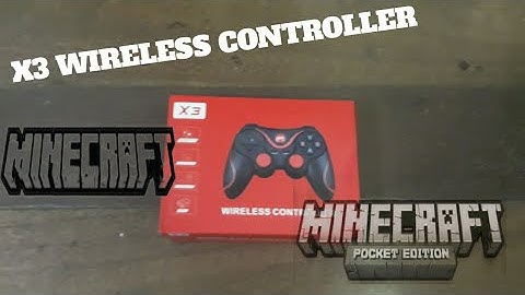 X3 WIRELESS Controller (unboxing) good for minecraft (review) i bought it on shopee