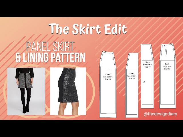 Let's draft some panel-skirts! - The Shapes of Fabric | Paneled skirt  pattern, Skirt pattern, Skirt pattern free
