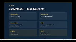 Fundamentals of python part4 #python #pythonprogramming