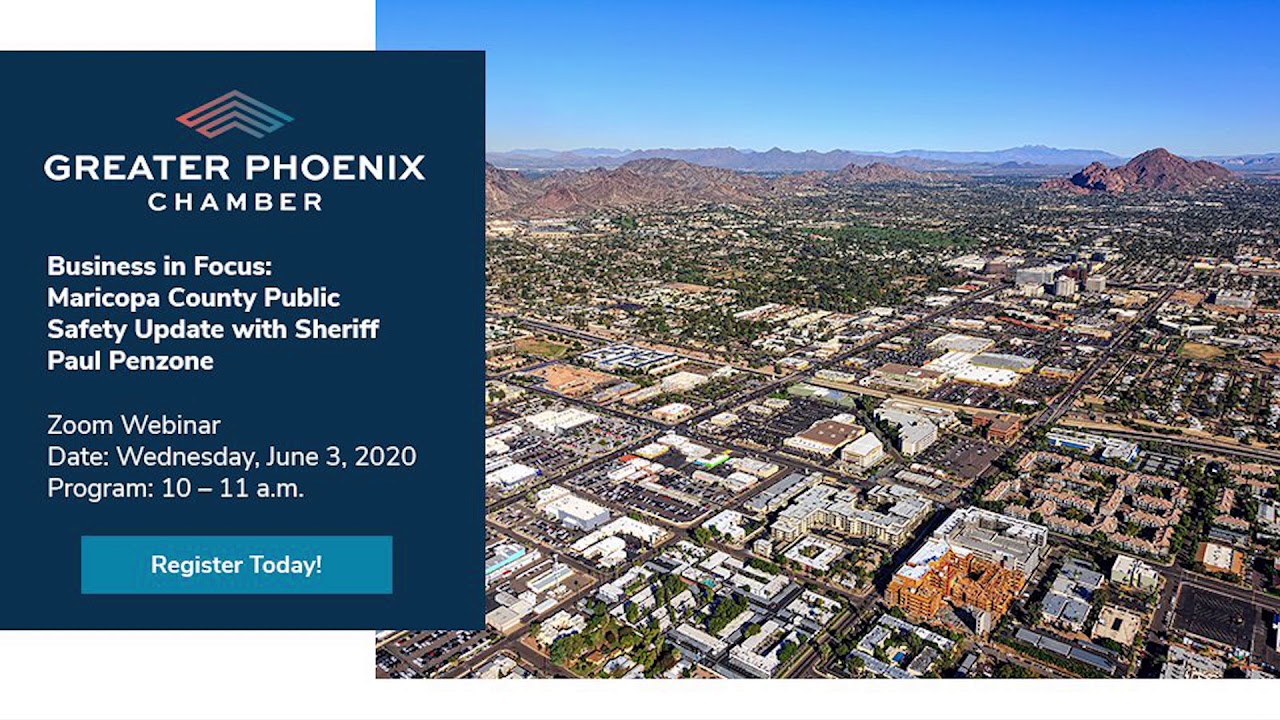Business in Focus: Maricopa County Public Safety Update with Sheriff Paul Penzone