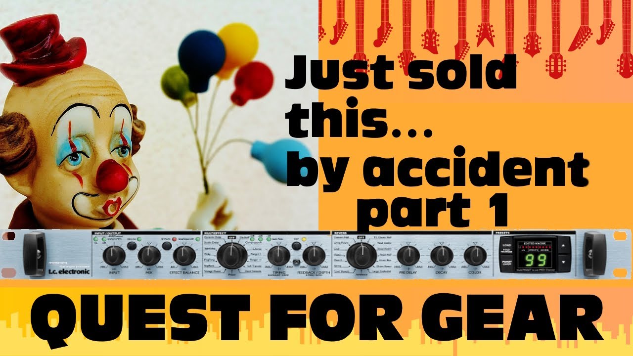 Broke my 'No Reverb' Streak - accidentally sold my TC