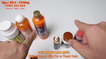 Một số loại tinh mùi câu cá hiệu quả đang được nhiều cần thủ sử dụng hiện nay