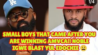 SMALL BOYS THAT CAME AFTER YOU ARE WINNING AMVCA!! NOBLE IGWE BLAST YUL EDOCHIE 