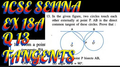 Icse Selina | Exercise 18A Q-13 |ICSE Class 10