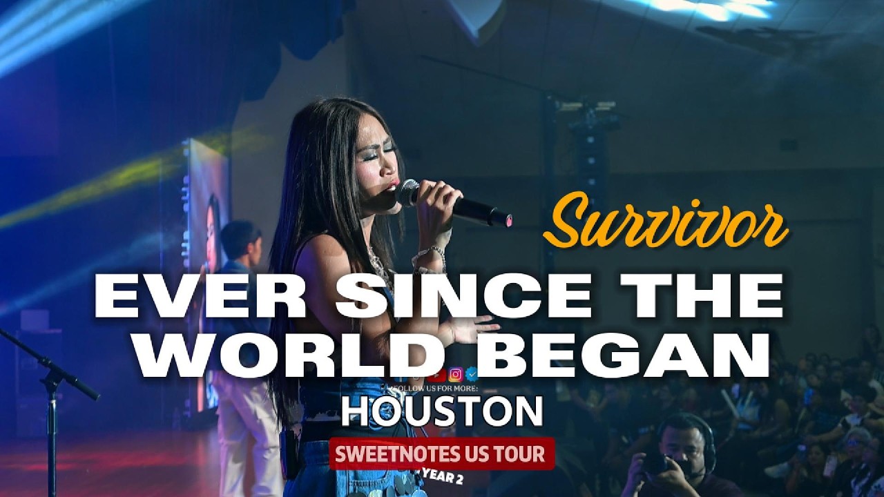 Ever Since The World Began | Survivor - Sweetnotes Live @ Houston, Texas