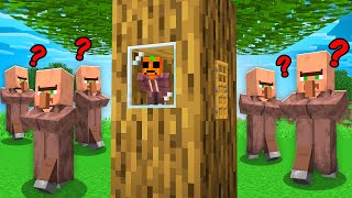 Engañe 100 Aldeanos Con Base Diminuta En Minecraft