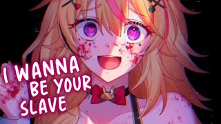 Nightcore - I Wanna Be Your Slave \\\\ (Lyrics)