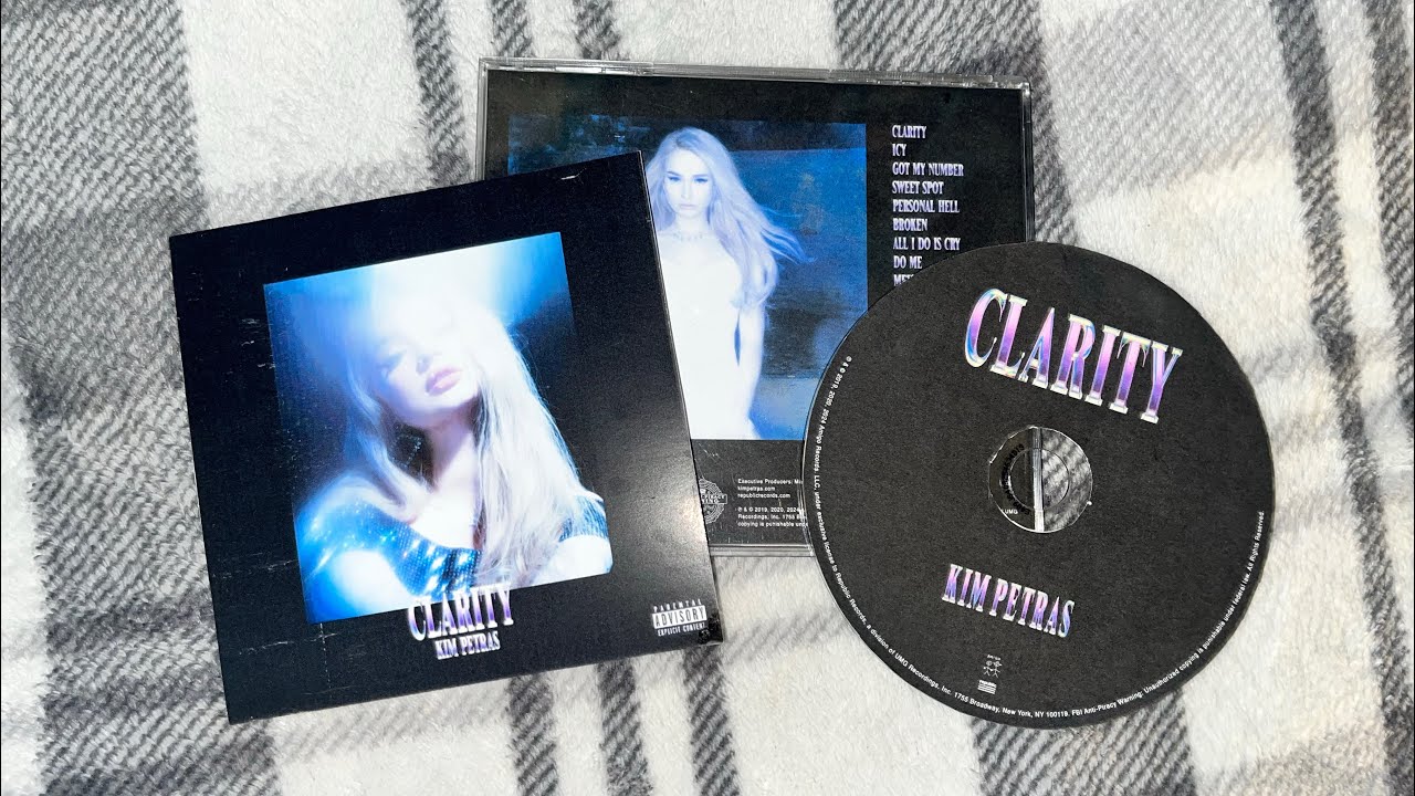 Kim Petras - ‘Clarity’ Fanmade CD Unboxing
