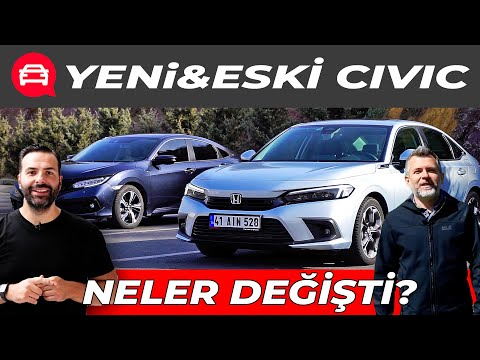 2022 Honda Civic Test Sürüşü | Yeni ve Eski Civic'te Neler Değişti?