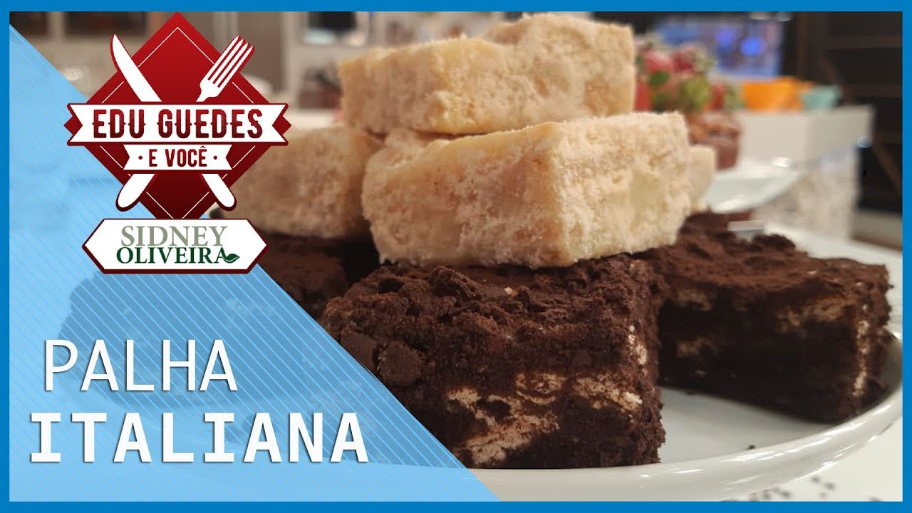 CHEF DÁ DICAS DE COMO FAZER RECEITAS COM PALHA ITALIANA