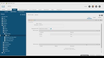 How to configure DNS and NTP in Cisco ACI
