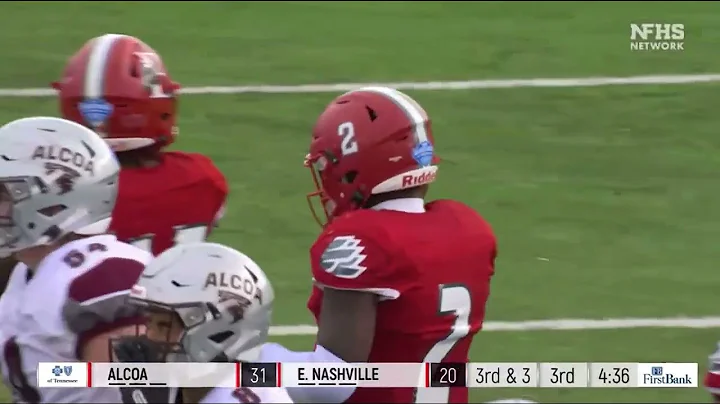 East Nashville Magnet vs No. 15 Alcoa TSSAA Football Class 3A State Championship (GAME HIGHLIGHTS)