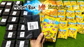 MANA YG PALING MANTAP??? SNACK UJAN DUIT vs MISTERI BOX VIRAL COD