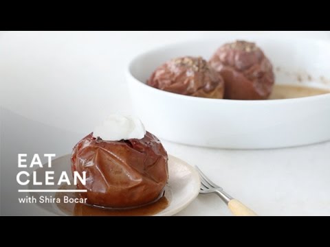 Vanilla-Bean Baked Apples - Eat Clean with Shira Bocar