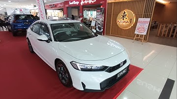 Honda Civic EL+ sedan white (FE1) 1.5T CVT facelift walkaround exterior and interior (Brunei)