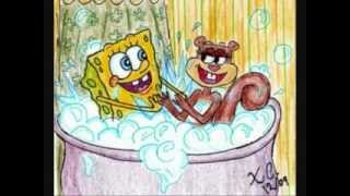 Spongebob and Sandy  Everytime we touch