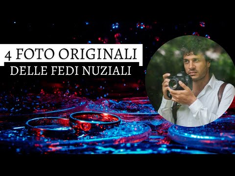 Video: Come fotografare le fedi nuziali (con immagini)