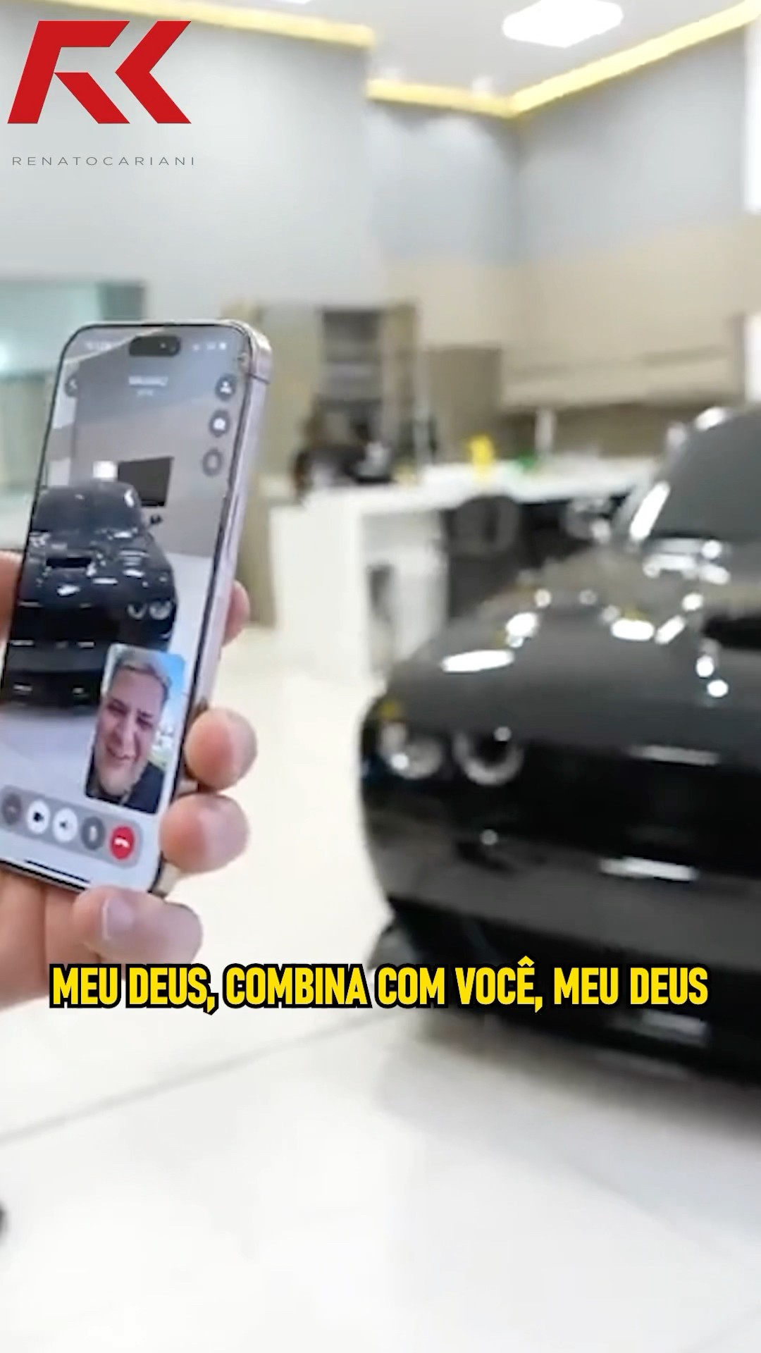 MAUMAUZK AJUDOU O BALESTRIN COM O SEU CARRO NOVO! #juliobalestrin #maumauzk #renatocariani #hellcat