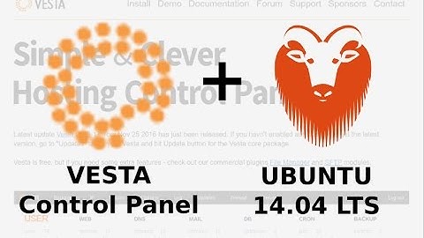 Install Vesta Control Panel on VPS Ubuntu 14.04 LTS