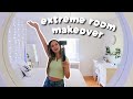 EXTREME ROOM MAKEOVER / TRANSFORMATION! *childhood room to aesthetic room*