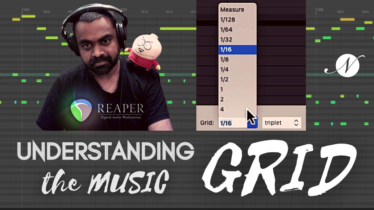 How to COUNT & FEEL the Rhythm GRID inside a DAW