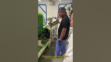 high speed fully automatic single wire green artificial grass fence weaving machine manufacturer