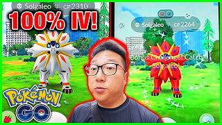 15 Solgaleo Raids in 1 Hour With New Shiny & HUNDO!