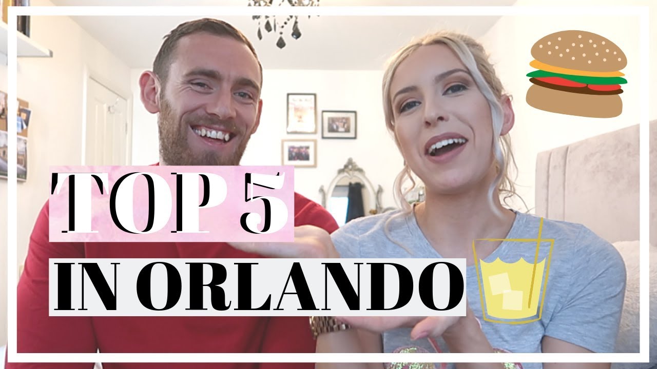 TOP 5 PLACES TO EAT IN ORLANDO | BEST RESTAURANTS NEAR DISNEY - YouTube